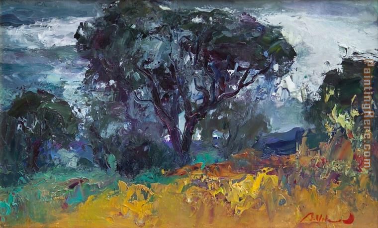 DIE DE TORMENTA painting - Ramon Vilanova DIE DE TORMENTA art painting